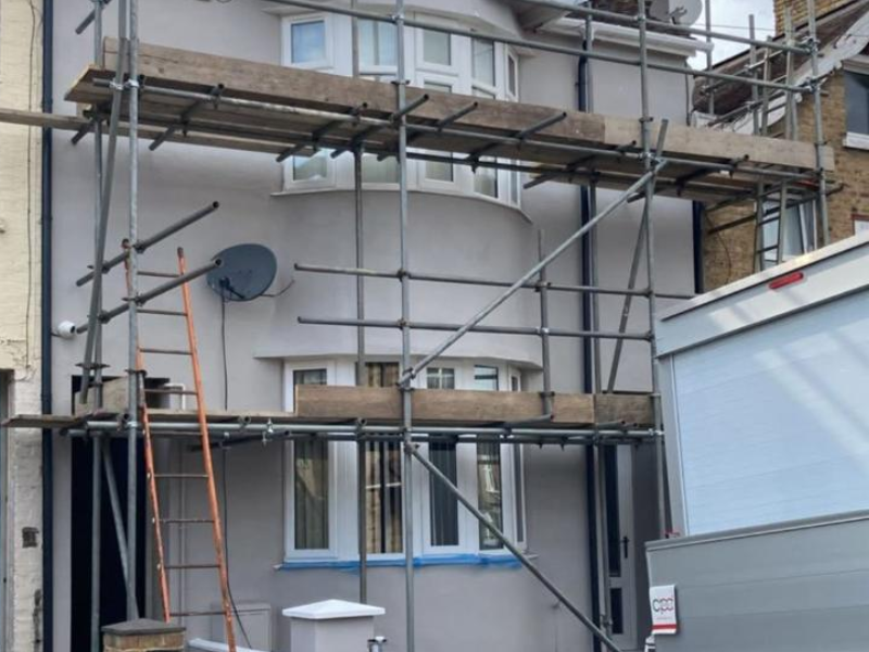 Plastering project